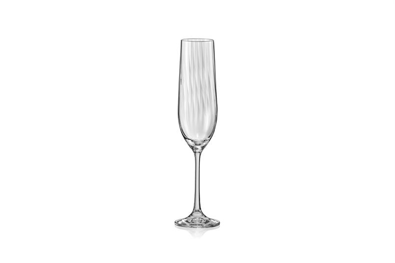 Champagneglas 19cl Optic - set/12