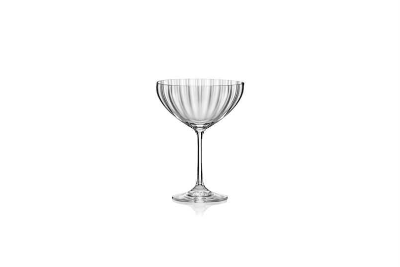 Champagneglas 21cl coupe Optic - set/12