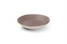 Diep bord 21,5x4,5cm aubergine Mosaic set/2