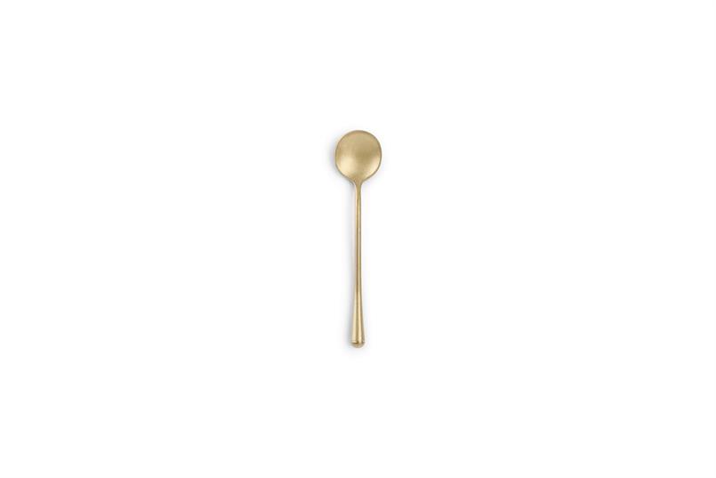 Mokkalepel matte gold Revive - set/6