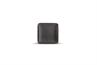 Plat bord 10x10cm black Dusk set/4