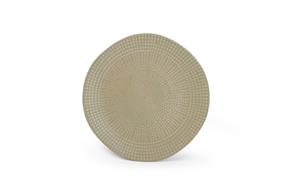 Plat bord 21xH1,5cm olive Mosaic set/4