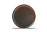Plat bord 26xH2,5cm dark brown Escura set/6