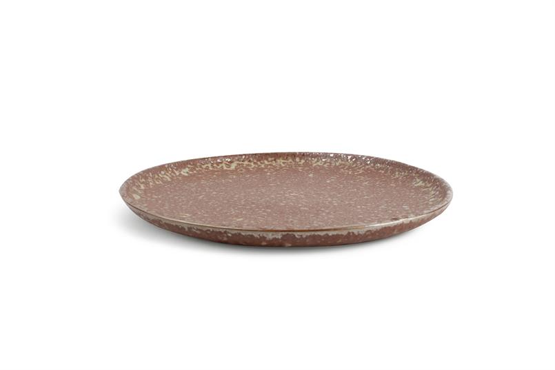 Plat bord 28,5cm rusty Oxido set/4