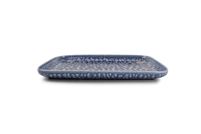 Plat bord 28x20cm cobalt Oxido set/4