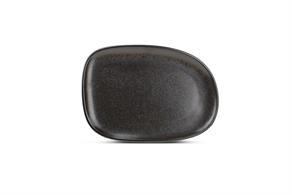 Plat bord 33x23cm black Ceres set/3