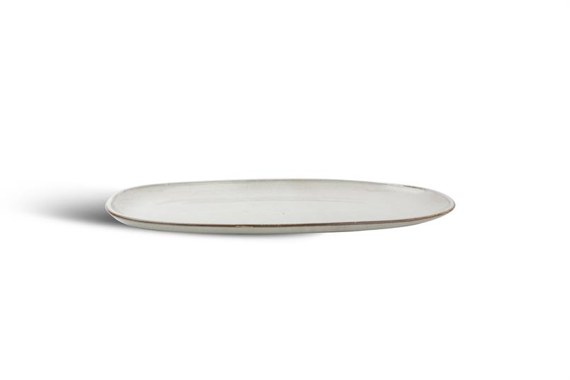 Plat bord 34x14,5cm grey Ceres set/6