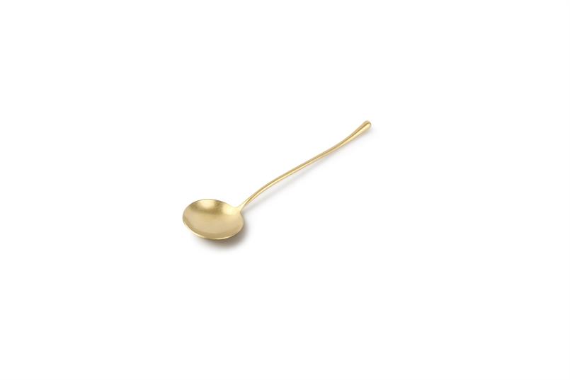 Tafellepel matte gold Revive - set/6